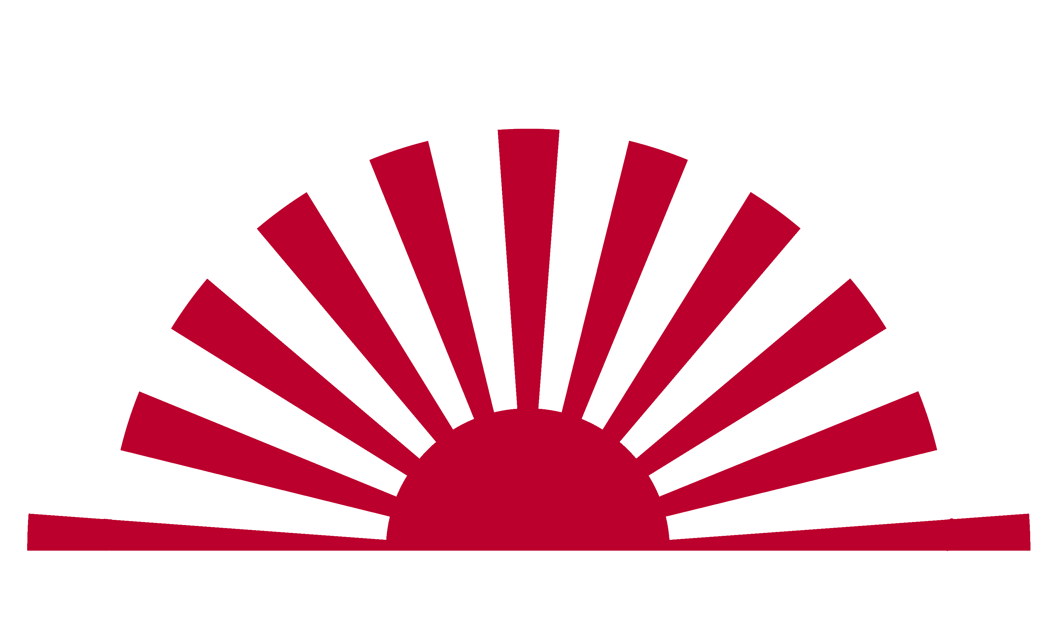 Hinode Logo Scris Alb